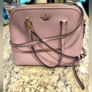 Kate Spade pink shoulder or crossbody purse. Lightly used